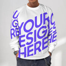 Cargar imagen en el visor de la galería, Sudadera de hombre A27H personalizado con patrón foto texto (impresión de imagen única)