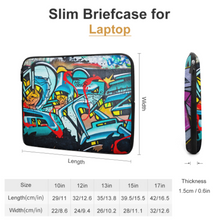 Cargar imagen en el visor de la galería, Bolsa para Portátil impermeable con cremallera sin asa 3C0703000 Personalizada de múltiples imágenes con Foto Logo Patrón Texto