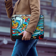 Cargar imagen en el visor de la galería, Bolsa para Portátil impermeable con cremallera sin asa 3C0703000 Personalizada de múltiples imágenes con Foto Logo Patrón Texto