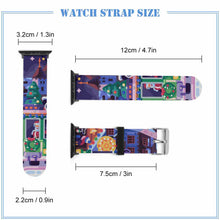 Cargar imagen en el visor de la galería, Correas para Apple Watch de silicona 3C0722001 Personalizadas impresión con Foto Nombre
