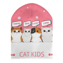 Cargar imagen en el visor de la galería, Gorro Tejido con Estampado / Gorro de Punto Infantil Invierno para Niños Niñas YT1205080 Personalizado Impresion Completa de Una Imagen con Foto Logo Patrón Texto