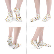 Cargar imagen en el visor de la galería, Calcetines cortos transpirables Calcetines deportivos (5 pares del mismo diseño) para mujer hombre FS0808023 Personalizados con impresión completa con Foto Logo Patrón Texto