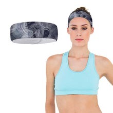 Cargar imagen en el visor de la galería, Turbante Deportivo Bandana Elástica Pañuelo Absorbe el sudor para adultos mujer hombre FS0805025 con impresión completa con Foto Logo Patrón Texto