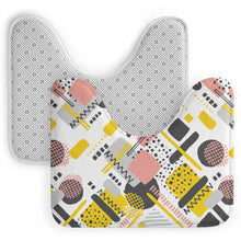 Cargar imagen en el visor de la galería, Alfombrilla en forma de U Alfombra de vellón de coral Personalizada con Foto Logo Patrón Texto (impresión completa de una imagen)