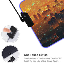 Cargar imagen en el visor de la galería, Alfombrilla Gaming de Escritorio Luminosa y Alfombrilla de Ratón Resistente al Agua Antideslizante Personalizada con Foto Logo Patrón Texto (Impresión Completa de Una Imagen)