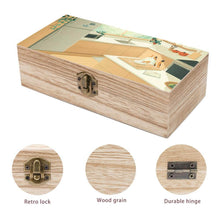 Cargar imagen en el visor de la galería, Caja de Almacenaje de Madera con Diseño Personalizado Personalizada de Tus Imágenes o Textos