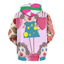 Cargar imagen en el visor de la galería, Sudadera Casual con Capucha de Capa Doble Bolsillo Canguro Talla Grande Unisex para Mujer Hombre FS0816145 Personalizada Impresion Completa de Múltiples Imágenes con Foto Logo Patrón Texto