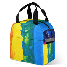 Cargar imagen en el visor de la galería, Bolsa de Almuerzo / Lonchera Térmica con Bolsillo Grande de Comida para Oficina Escuela para Mujer Hombre Niños XB0602049 Personalizada Impresion Completa de Múltiples Imágenes con Foto Logo Patrón Texto