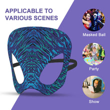 Cargar imagen en el visor de la galería, Máscara de Halloween con Diseño Personalizado Personalizada de Tus Nombres o Imágenes