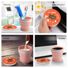 Cargar imagen en el visor de la galería, Taza Botella de agua plegable de silicona para niños JJ0520063 Personalizado Personalizada con Foto, Texto o Logo