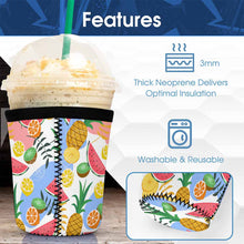 Cargar imagen en el visor de la galería, Funda Aislante para Vaso / Funda para Botella / Funda de Café Impermeable Reutilizable JJ0520231 Personalizada con Impresión Completa de una imagen con Foto Logo Patrón Texto