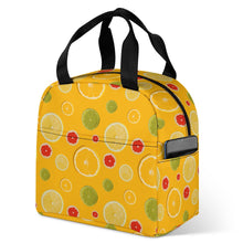 Cargar imagen en el visor de la galería, Bolsa Grande de Almuerzo Reutilizable con Bolsillo / Bolsa Térmica de Almuerzo Aislada XB0602049 Personalizada Impresion Completa de Una Imagen con Foto Logo Patrón Texto