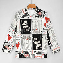 Cargar imagen en el visor de la galería, Chaqueta Deportiva Redondo Cuello con Cremallera Hombre WY10 Personalizada con Impresión Completa de Una Imagen con Foto Logo Patrón Texto