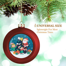 Cargar imagen en el visor de la galería, Bolas Navideñas Grandes / Bola de Navidad Personalizadas Impresion Completa de Una Imagen con Nombre Foto Logotipo Patrón Texto