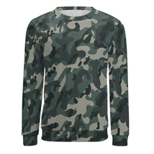 Cargar imagen en el visor de la galería, Sudadera sin capucha casual con estampado para hombre FS0816074 Personalizada con Impresión Completa de una imagen con Foto Logo Patrón Texto