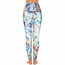 Cargar imagen en el visor de la galería, Pantalones de Yoga / Leggings Deportivos de Fitness con Bolsillos Alta Calidad para Mujer CE003 Personalizados Impresion Completa con Foto Logo Patrón Texto