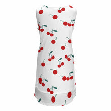 Cargar imagen en el visor de la galería, Vestido de dos piezas falsas con cuello en U sin mangas QQ Personalizado con Impresión Completa de una imagen con Foto Logo Patrón Texto