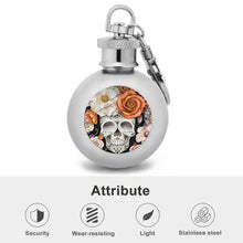 Cargar imagen en el visor de la galería, Petaca Pequeña de Alcohol (Pegatinas de Acrílico) con Diseño Personalizado Personalizada de Tus Imágenes o Textos