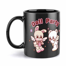 Cargar imagen en el visor de la galería, Taza Negra de Cerámica Asa Grande Para Café Té Cacao JJ0520120 Personalizada con Foto Logo Patrón Texto