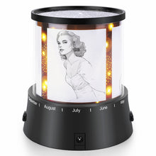 Cargar imagen en el visor de la galería, Lámpara de Proyección de Cielo Estrellado con Diseño Personalizado Personalizada de Tus Fotos o Textos