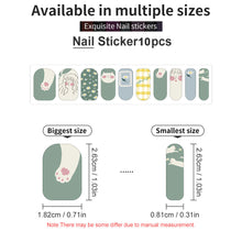 Cargar imagen en el visor de la galería, Pegatinas de Esmaltes de Uñas / Tiras de Uñas Envolturas Completas Autoadhesivas BG1604007 Personalizadas con impresión completa de múltiples imágenes con Foto Logo Patrón Texto