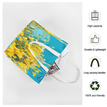 Cargar imagen en el visor de la galería, Bolsa de Lona Informal / Bolso Tote de Tela con Estampado Capacidad Grande para Mujeres Niñas Estudiantes para Compras Oficina XB0601052 Personalizada con Impresión Completa de Múltiples Imágenes con Foto Texto Patrón