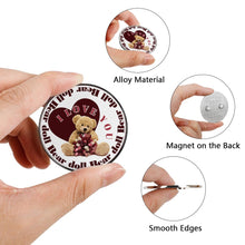 Cargar imagen en el visor de la galería, Imán Removible Magnético de Refrigerador Nevera de Dibujos JJ0522183 Personalizado Impresion Completa de Una Imagen con Foto Logotipo Patrón Texto
