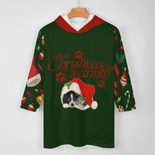 Cargar imagen en el visor de la galería, Sudadera Estamapda Infantil Larga con Capucha con Forro Polar para Niña Chica Adolescentes B412 Personalizada con Impresión Completa de Una Imagen con Foto Logo Patrón Texto