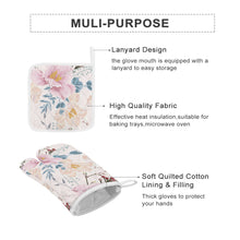 Cargar imagen en el visor de la galería, Guantes Aislantes y Agarraderas (Combo de Tres Piezas) con Diseño Personalizado Personalizada de Tus Fotos o Nombres