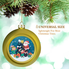 Cargar imagen en el visor de la galería, Bola Navideña de Decoracion Bola de Adorno de Navidad de PC de Plástico JJ0525029 Personalizada Impresion Completa de Una Imagen con Foto Logotipo Patrón Texto