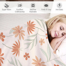 Cargar imagen en el visor de la galería, Manta 330g Franela Antibolitas / Cobija Gruesa para Sofá Dormitorio Sala de Estar para Niños Adultos Familia JJ0519694 Personalizada con Impresión Completa de Una Imagen con Foto Texto Patrón