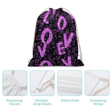 Cargar imagen en el visor de la galería, Bolsa con Cordones Reutilizable / Mochila para Deporte Escolar Gimnasio Viaje Playa XB0604115 Personalizada Impresion Completa de Una Imagen con Foto Logo Patrón Texto