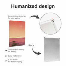 Cargar imagen en el visor de la galería, Cuadro Colgante Decorativo en Hierro / Cuadros de Hierro Pared 30x20cm (Versión Vertical Grueso) GY09031070 Personalizado Impresion Completa de Una Imagen con Foto Logo Patrón Texto