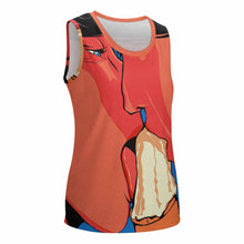 Cargar imagen en el visor de la galería, Chaleco Halter Camiseta sin manga con Cuello Redondo YB Personalizado con impresión completa de una sola imagen con Foto Logo Patrón Texto