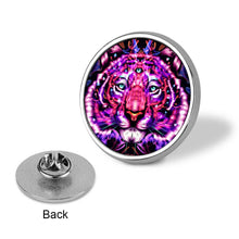 Cargar imagen en el visor de la galería, Insignia Redonda de Adorno Broche de Decoración de Aleación de Aluminio para Mujer Hombre SS1404004 Personalizada Impresion Completa de Una Imagen con Foto Logo Patrón Texto