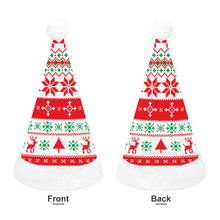 Cargar imagen en el visor de la galería, Gorro de Papá Noel de Navidad con Diseño Personalizado Personalizada de Tus Nombres o Fotos
