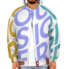 Cargar imagen en el visor de la galería, Uniforme de Béisbol Chaqueta Deportiva Casual para Hombre FS0818006 Personalizada con impresión completa de múltiples imágenes con Foto Logo Patrón Texto