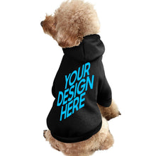 Cargar imagen en el visor de la galería, Ropa para Mascotas (con Capucha) con Diseño Personalizado de Tus Imágenes o Nombres Online
