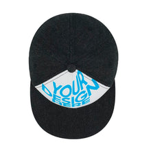 Cargar imagen en el visor de la galería, Gorra de Borde Plano para Mujer y Hombre de Béisbol de Poliéster con Diseño Personalizado de Tus Textos o Fotos