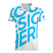 Cargar imagen en el visor de la galería, Polos / Camiseta de Manga Corta para hombre HT Personalizada con Impresión Completa de una sola imagen con Foto Logo Patrón Texto