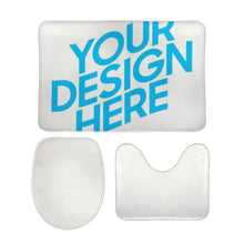 Cargar imagen en el visor de la galería, Combo de 3 Alfombras de Terciopelo Coral con Impresión de Diseño Personalizado / Personalizada con Tu Foto o Nombre