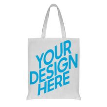 Cargar imagen en el visor de la galería, Bolso de Algodón y Lino con Impresión de Diseño Personalizado con Tus Patrones y Textos