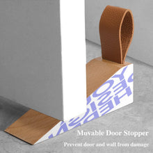 Cargar imagen en el visor de la galería, Tope de Puerta Adhesivo de Madera para Suelo JJ0529019 Personalizado Impresion Completa de Una Imagen con Foto Logotipo Patrón Texto