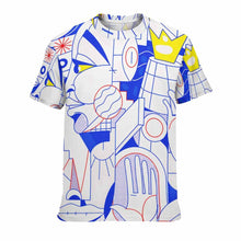 Cargar imagen en el visor de la galería, Camiseta manga corta con estampado para niños adolescentes FS0803092 Personalizada con Impresión Completa con Foto Logo Patrón Texto