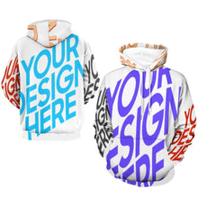 Cargar imagen en el visor de la galería, Sudadera con capucha para hombre A37H personalizado con patrón foto texto (impresión de imágenes múltiples)
