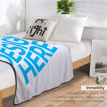 Cargar imagen en el visor de la galería, Manta de Poliéster para Dormitorio Sofá / Cobija 40cm×50cm / Frazada para Bebés Niños Adultos JJ0510000 Personalizada con Impresión Completa de Una Imagen con Foto Logo Patrón Texto