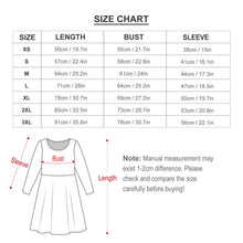 Cargar imagen en el visor de la galería, Vestido de Manga Larga con Volante Cuello Redondo para Otoño Invierno para Niña Chica CRQ Personalizado Impresion Completa de Múltiples Imágenes con Foto Logo Patrón Texto