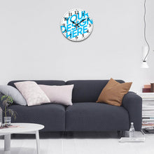 Cargar imagen en el visor de la galería, Reloj de Pared de PVC de Moda GY0903014 Personalizado con Texto Foto o Logo