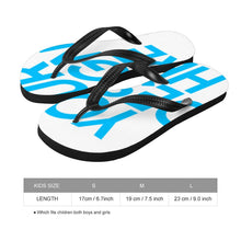 Cargar imagen en el visor de la galería, Chanclas para Niños Unisex Personalizado Personalizada con Foto, Texto o Logo