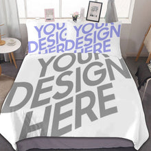 Cargar imagen en el visor de la galería, Funda de Cama con Diseño JJ0527001 Personalizada con impresión completa con Foto Logo Patrón Texto